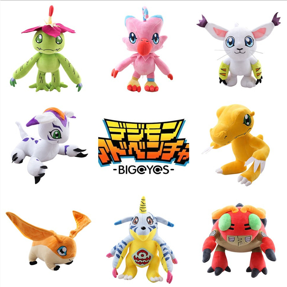 30 см плюшевая игрушка Digimon Agumon Dilumon Digimon Adventure, горячая распродажа, трансграничная распродажа