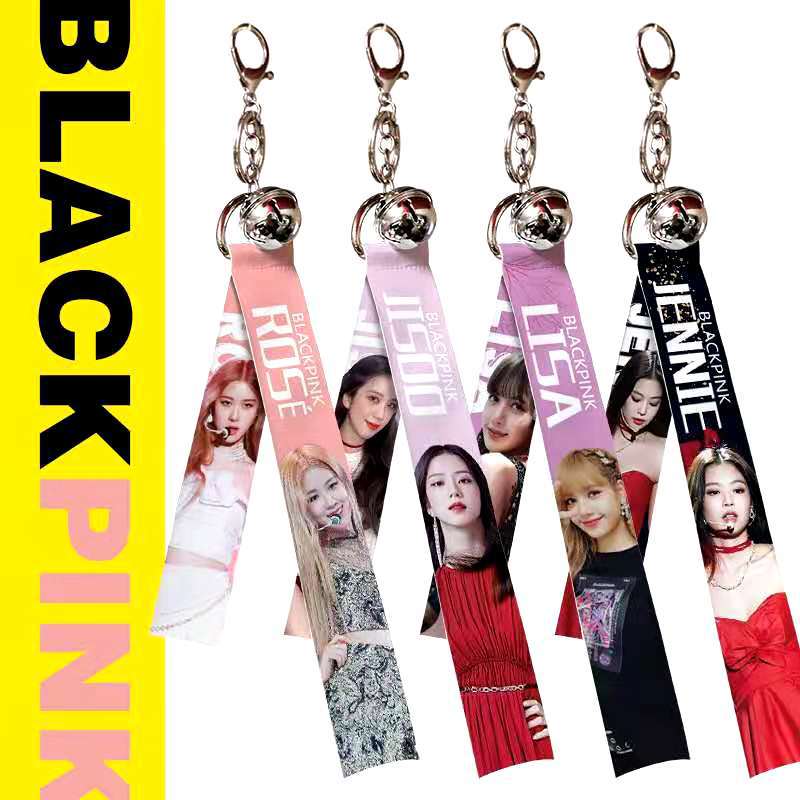 Серпантин с кумиром Millet BLACKPINK, розовый кулон-брелок Lisa Kim Ji-ni Kim Ji-soo Park Chae-young