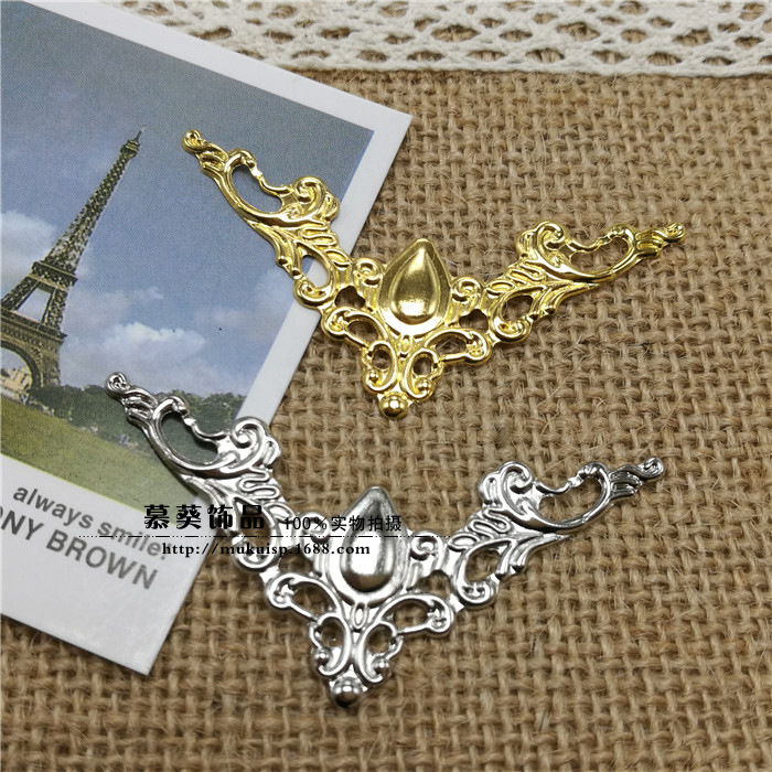 Аксессуар, золотые бронзовые медные аксессуары, DIY, 57×27мм