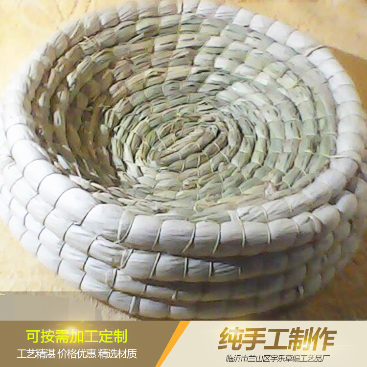 玉米皮鸽子窝兔子窝信鸽赛鸽草窝 草垫 观赏鸡窝鸽子巢盆