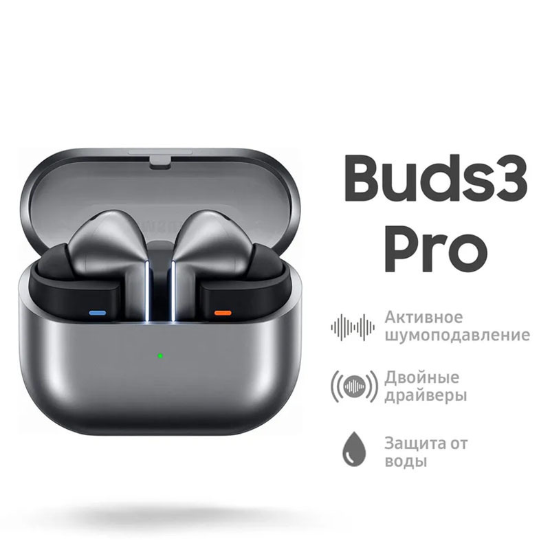 Новинка 2025 года, беспроводная Bluetooth-гарнитура Buds3, гарнитура-вкладыш с шумоподавлением и шумоподавлением, высококачественная, подходит для Samsung Galaxy
