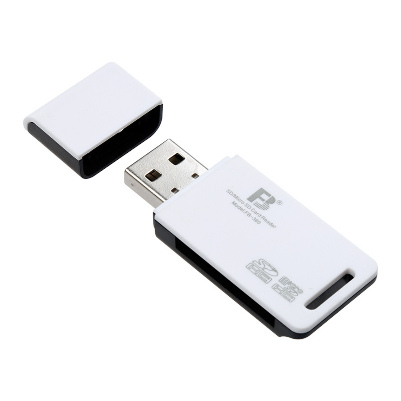 Biao Bid FB360 чтения карт карты Micro SD Card Memory Card TF TWO -IN -ONE USB -компьютер USB US