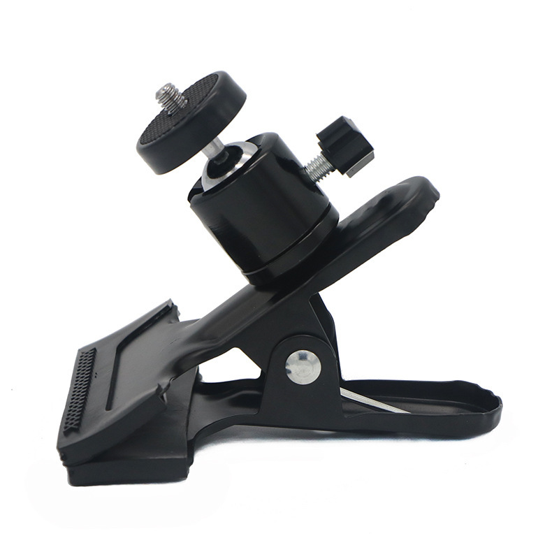 Hercules с универсальной картиной Gimbal Flash Digital Camera Live Маленький шарик -тип металлический фиксированный вспомогательный железный клип