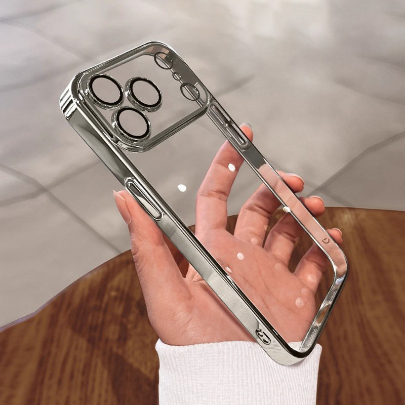 Apple, совместимый прозрачный чехол для телефона, объектив, iPhone 16, защитный чехол, iphone, 16promax