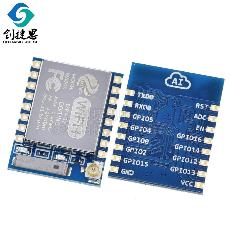 ESP8266 Серийный порт Wi-Fi Удаленный беспроводной управление модулем WIF ESP-07 Smart Home Furniture IoT