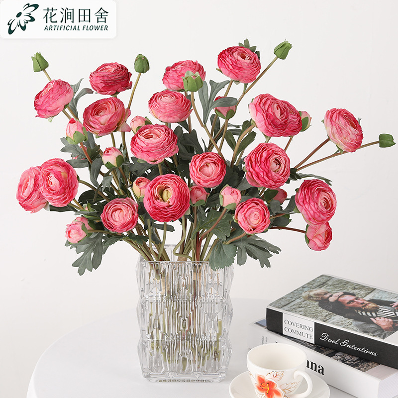 Симуляция цветочный европейский стиль лотос Jiao Bian Mall -Layer Flower Home Mabrish Soft Engineering