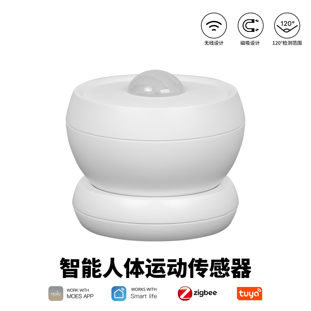 Zigbee Graffiti Smart Home Инфракрасное приложение для человеческого датчика магнитное фиксированный датчик движения PIR