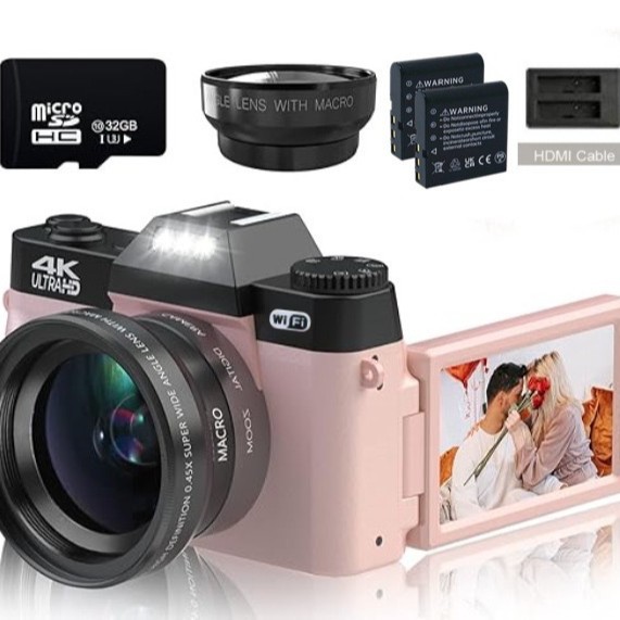 Межчатый английский R10 Новый 4K HD 75-мегапиксельный начальный уровень Микросвязанный цифровой туристический вариант Wi-Fi Camera