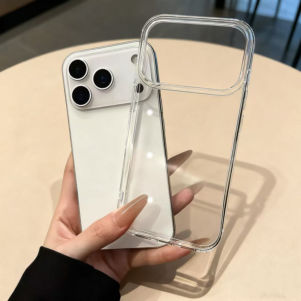 Apple, совместимый чехол для телефона, iPhone 16, iPhone15 Pro, накладки на углы, прозрачный защитный чехол, iphone, защита при падении