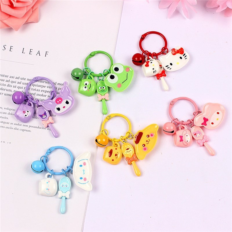 (Трансграничная торговля), sanrio, маленькая обеденная тарелка, брелок, подвеска, Cinnamoroll, подарок на день рождения