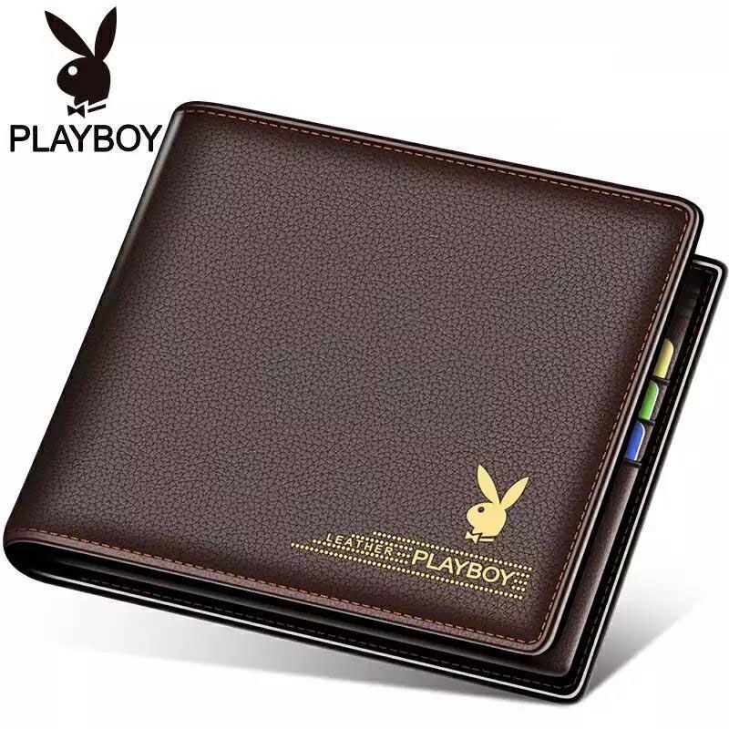 Playboy, короткий модный трендовый бумажник