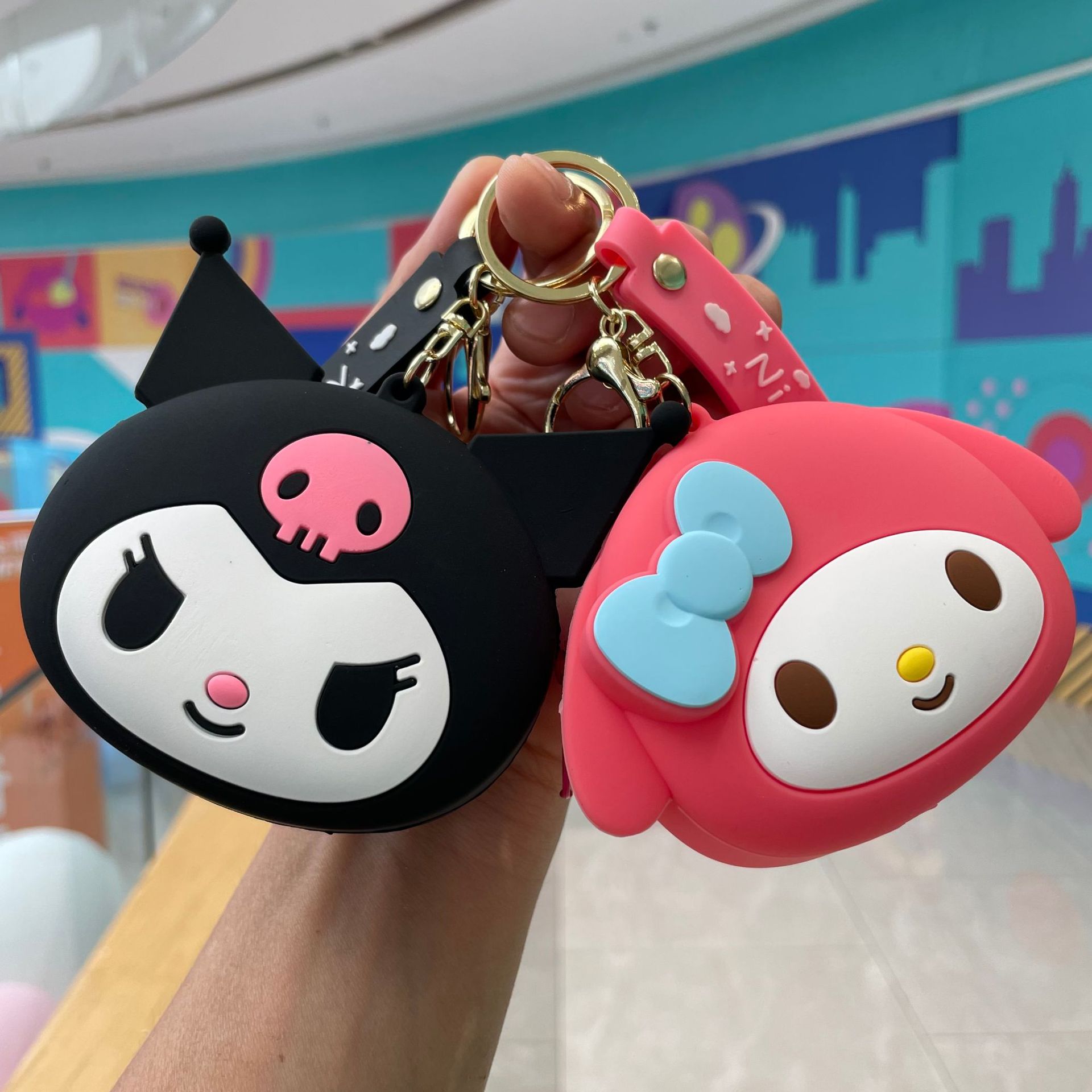 Sanrio, силиконовый кошелек, сумка, ключница, брелок, подвеска, подарок на день рождения