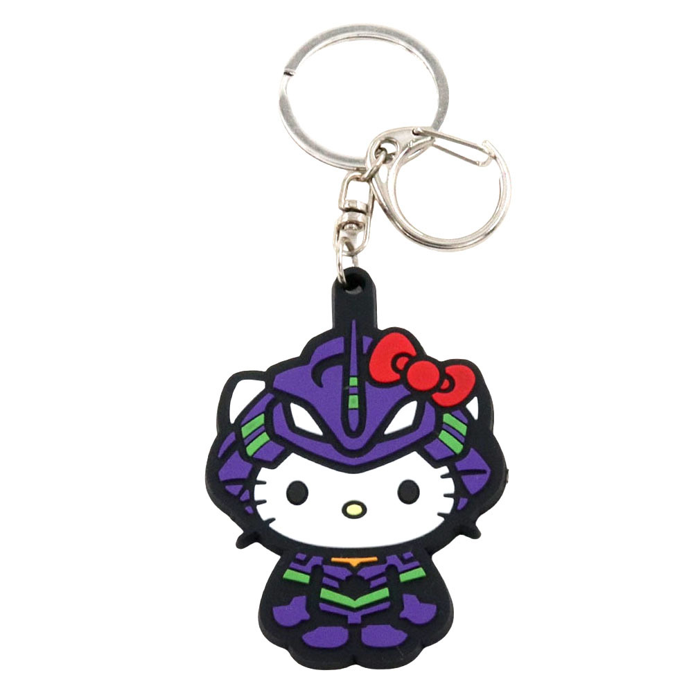 Hello kitty, механический мультяшный брелок, модный милый рюкзак, подвеска