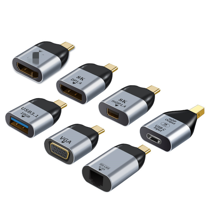 Переходник с проекции экрана Type-C на HDTV на Vga/DP/Gb/mDP с разрешением 4K при 60 Гц HD-видеопередатчика