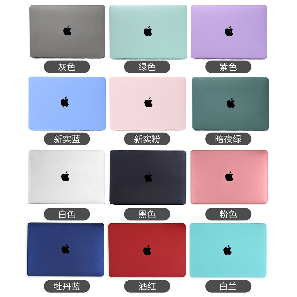Apple, совместимый защитный чехол, матовый прозрачный ноутбук