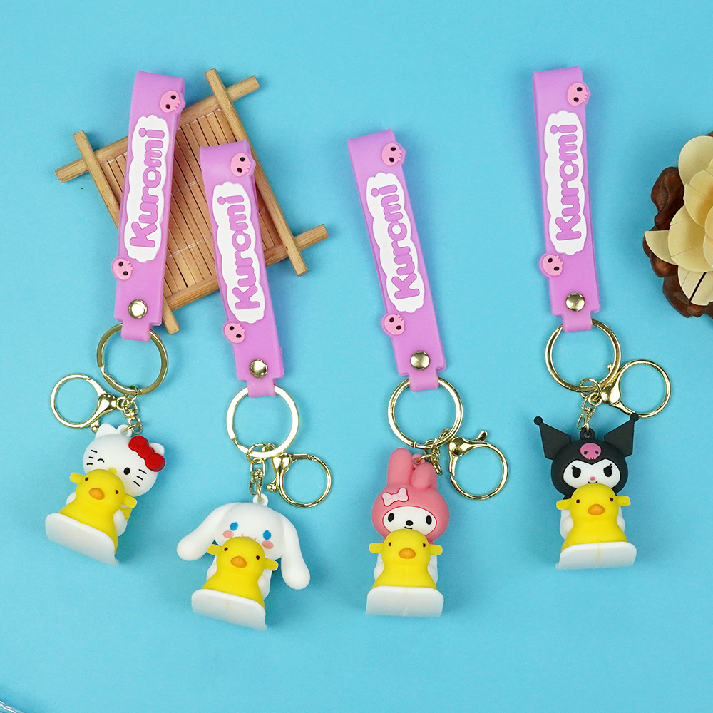 Sanrio, милый брелок, подвеска, ключи от машины, аксессуар, кукла