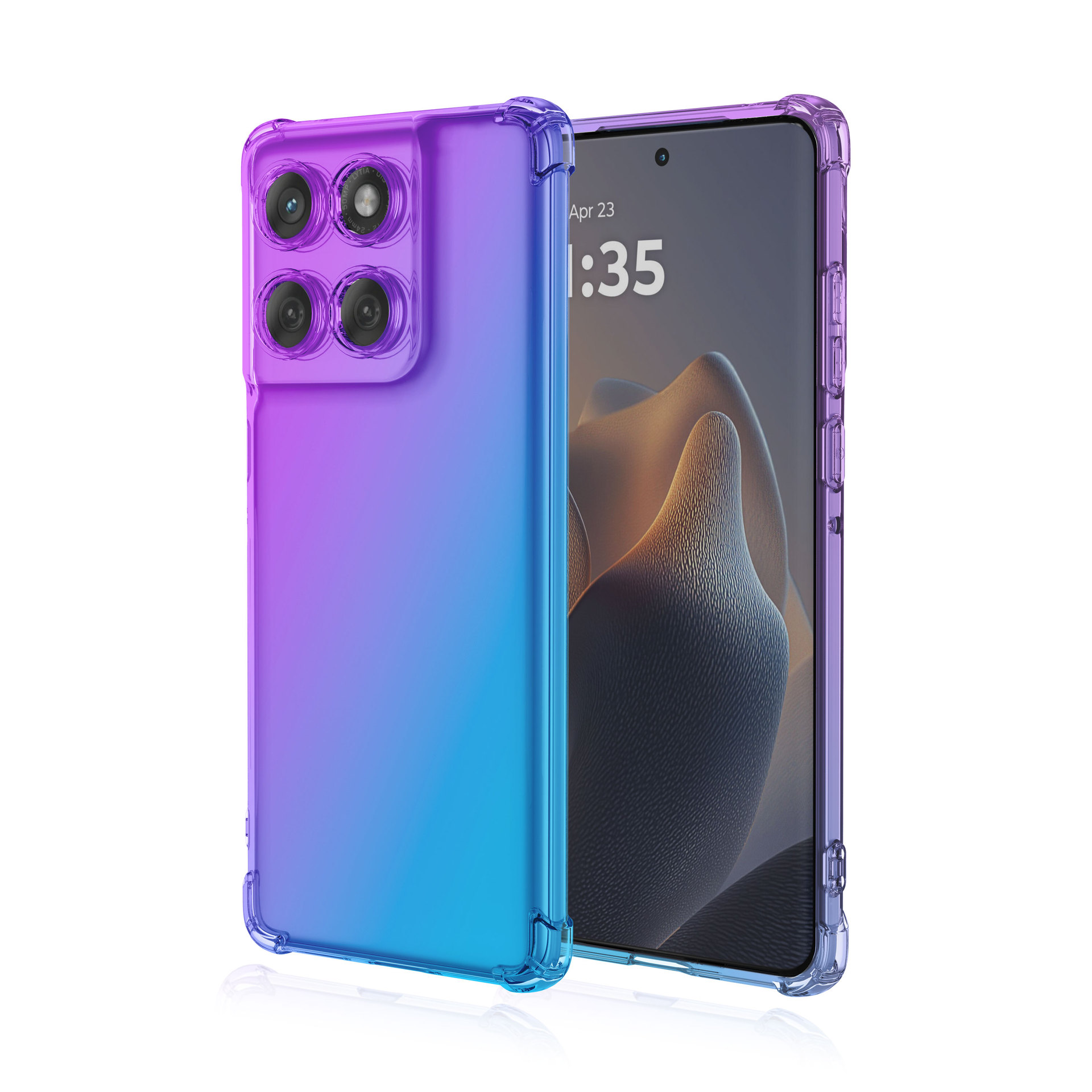 +moto Чехол для телефона Edge60 Fusion против падения Edge60 Gradient Edge 2026 против падения