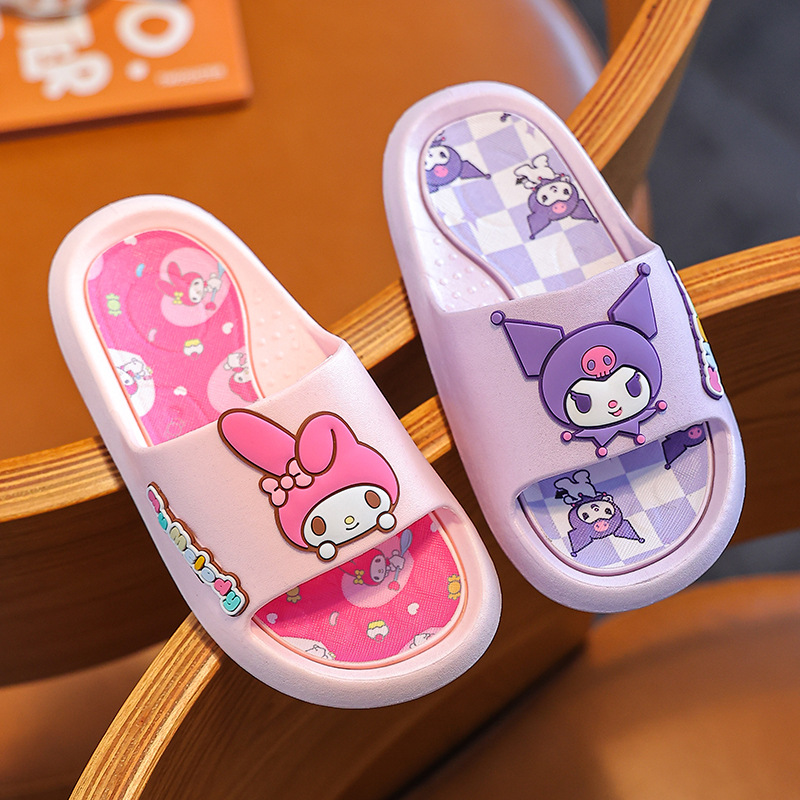 Sanrio, детские милые комнатные нескользящие тапочки подходит для мужчин и женщин, стиль «принцесса»