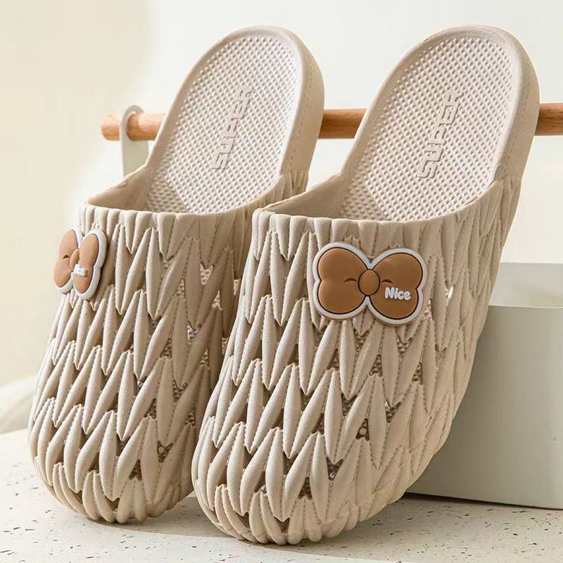 Домашние модные нескользящие женские тапочки для ванной комнаты, для влюбленных