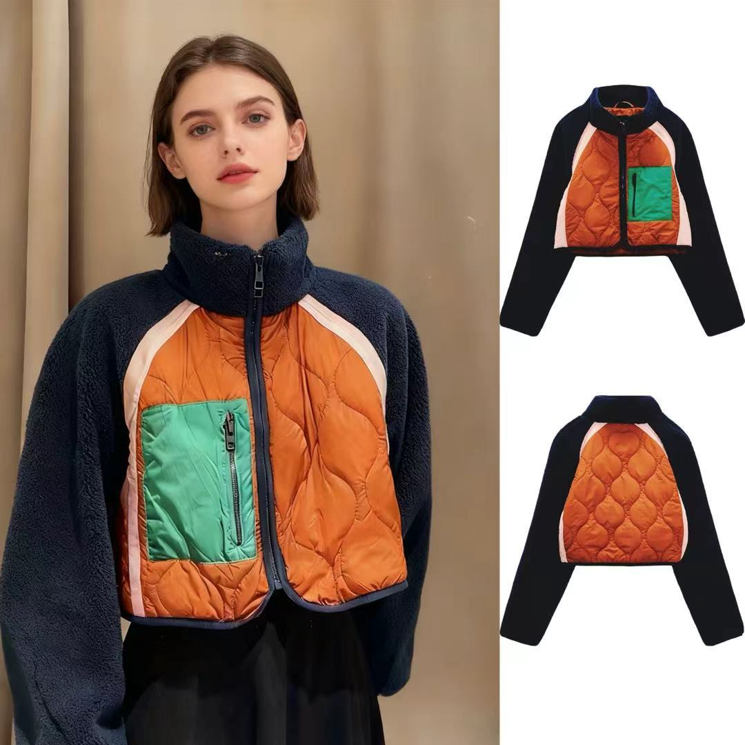 (Трансграничная торговля), бархатная короткая куртка, Aliexpress, европейский стиль