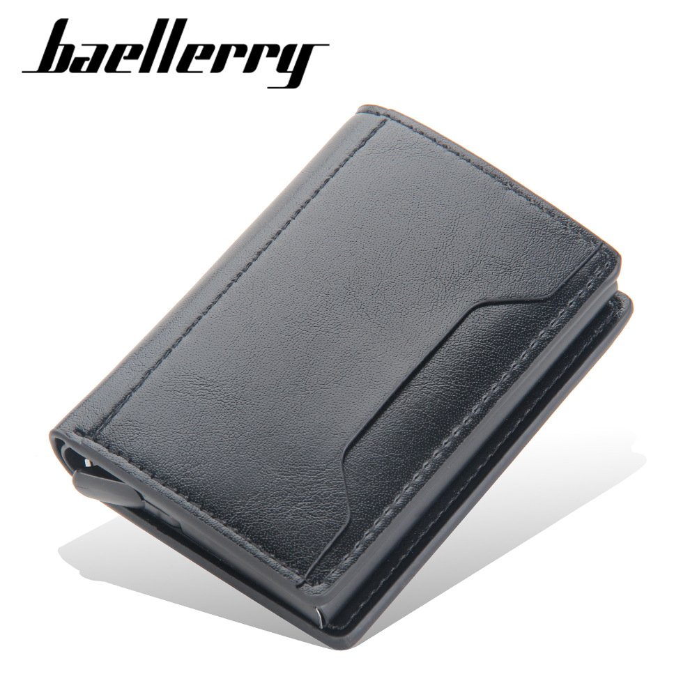 baellerry Антимагнитный картхолдер, мужской кошелек, анти-кража, изысканный стиль