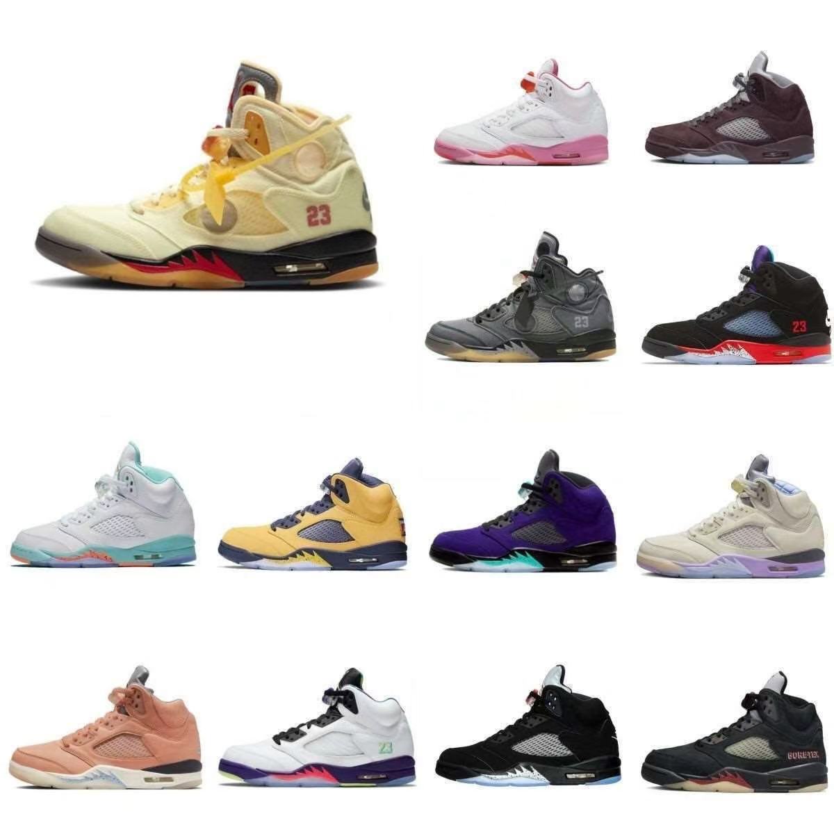 Putian Shoes aj5 High-версия международный рейс oreo bull rukawa kaede 5 баскетбольная обувь мужская и женская спортивная обувь