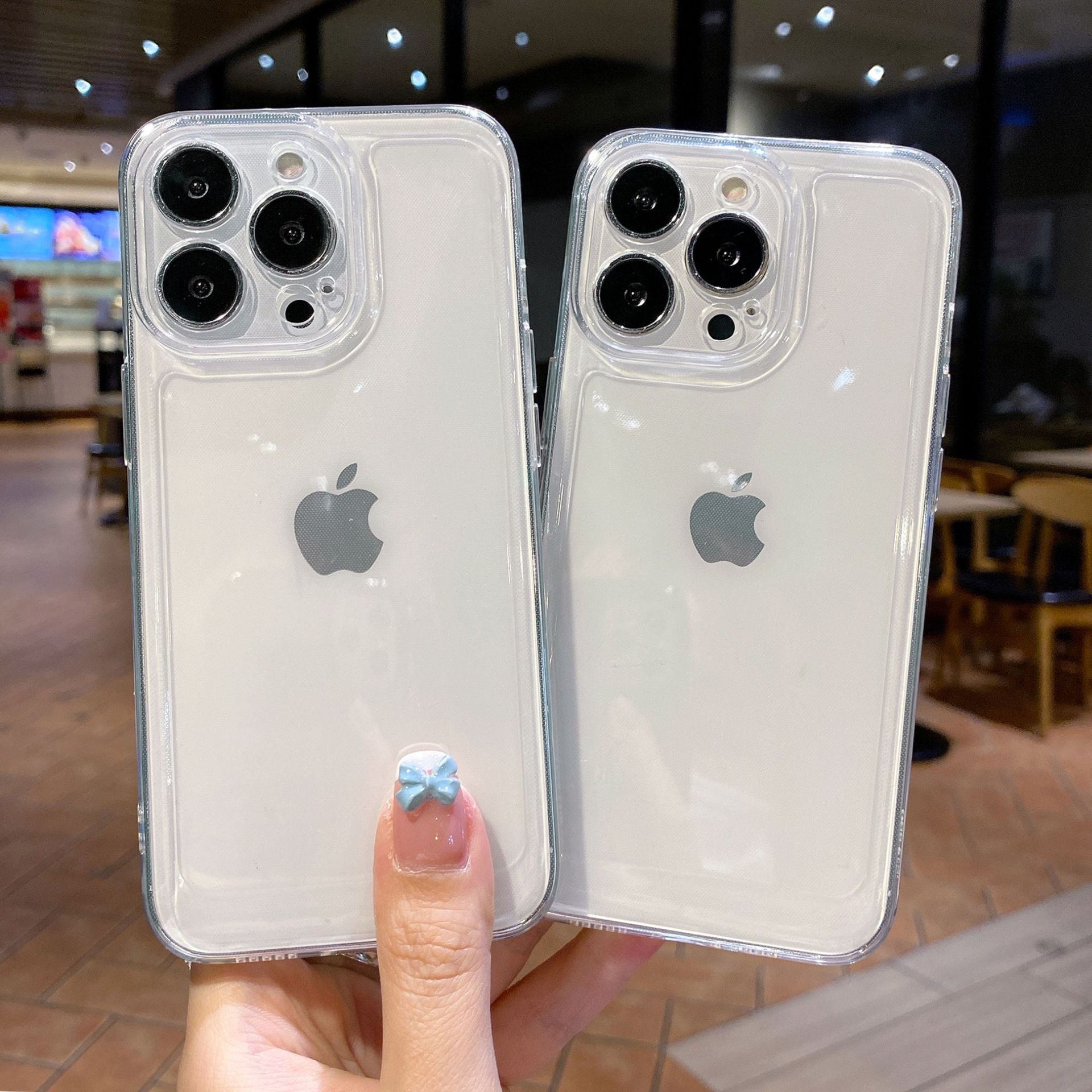 Apple, совместимый iPhone 17, прозрачный чехол для телефона, космический защитный чехол, 17promax, iphone, защита при падении