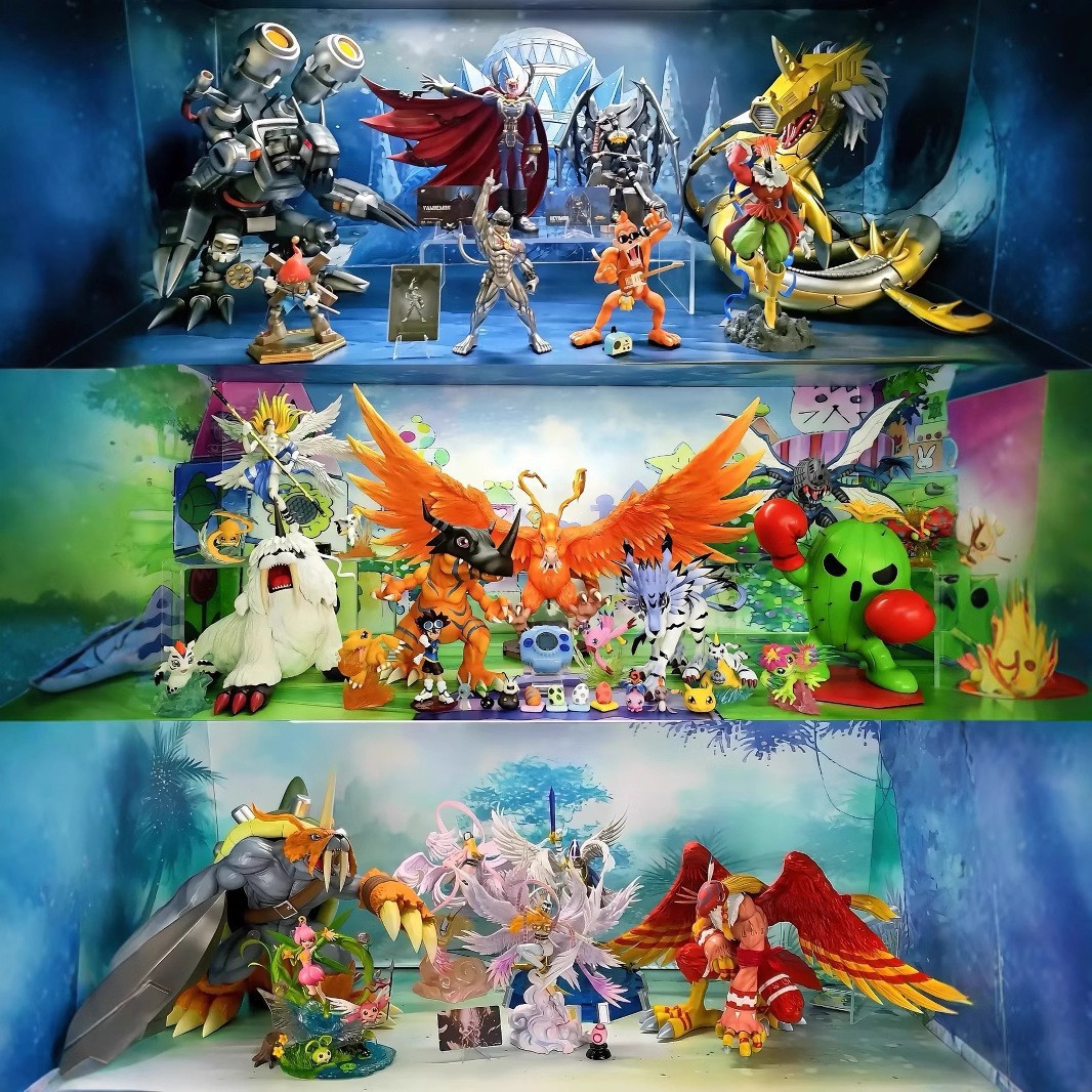 Серия Digimon Гаруру Греймон Ангел Клоун Император Гаруда Омега Фигурка морского льва Модель