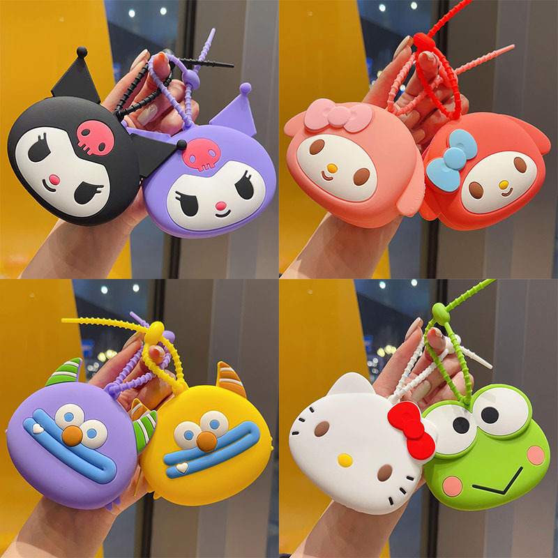 Sanrio, кошелек, ключница, брелок, милая кукла, бумажник, украшение на сумку, подвеска, подарок на день рождения