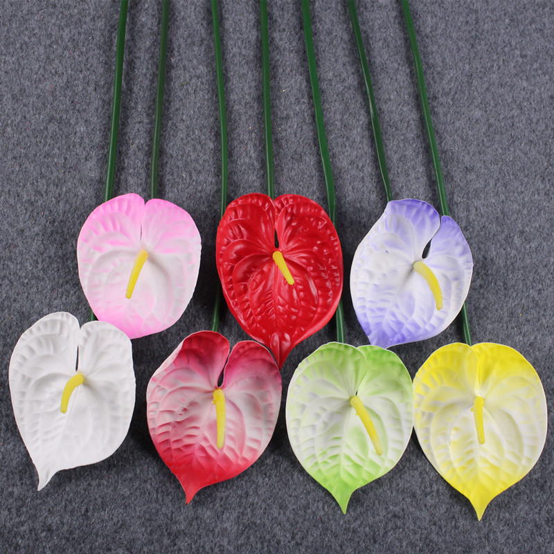 Симуляция PE Red Palm Flower Eva Red Palm White Palm чувствует цветок цветочный цветок.