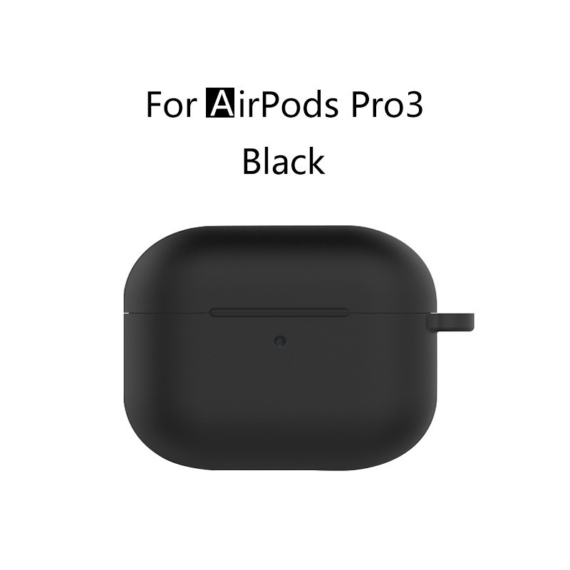 Apple, совместимые наушники, силиконовый черный защитный чехол, pro3, pro3