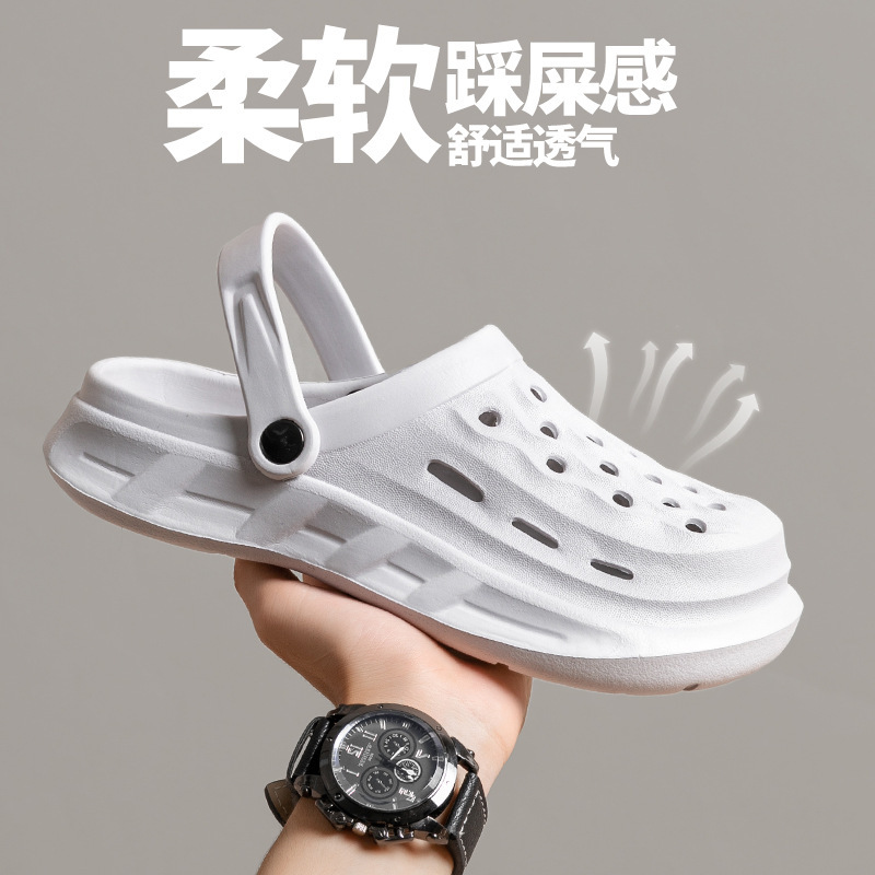 Тапочки в стиле Crocs, женские тапочки, мужские тапочки, подходят для носки на улице, подходят для дома, для влюбленных