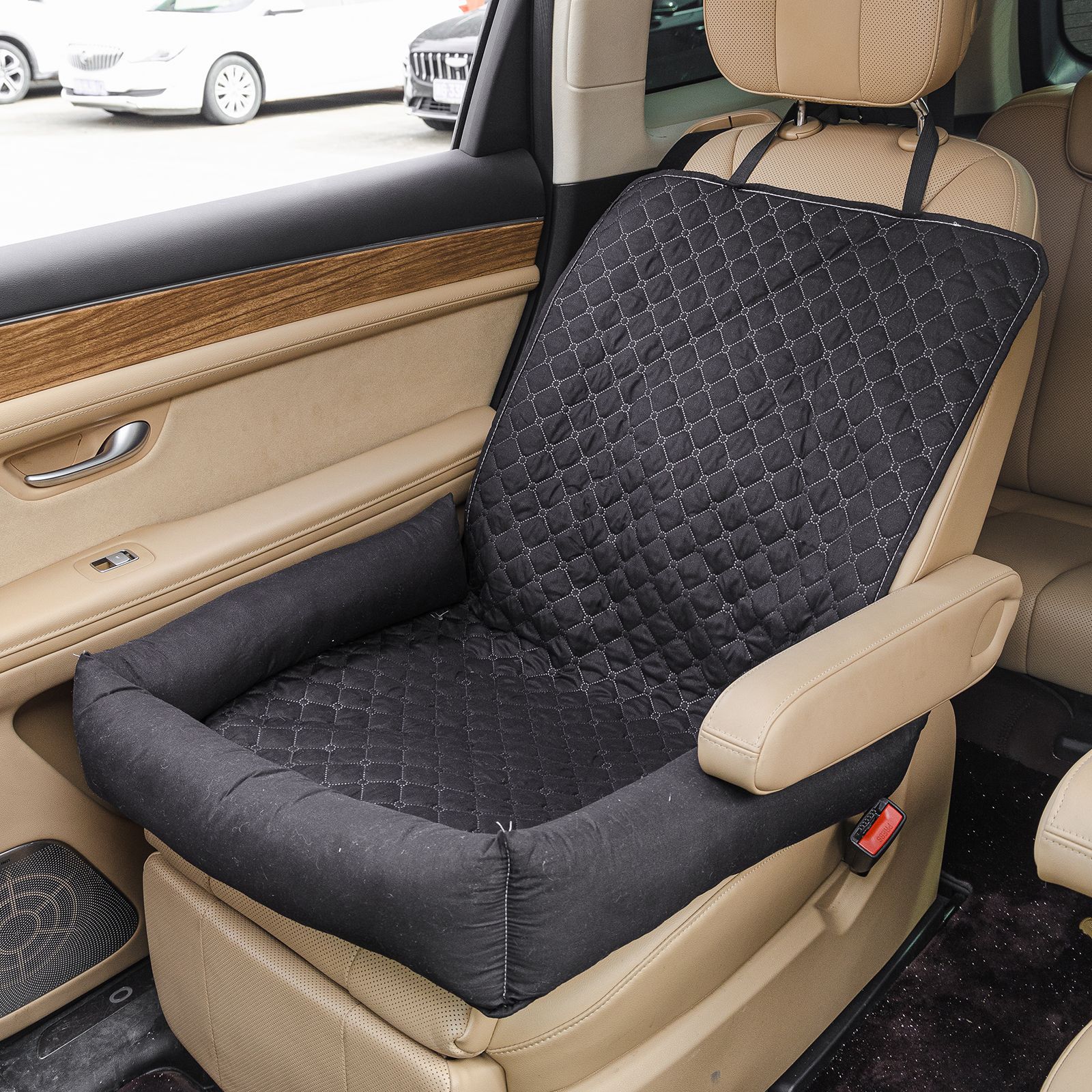 На открытом воздухе автомобиль Pet Mat с водным питомником Amazon Hot Sales Car Coriver Seat Seat Pet Kennel