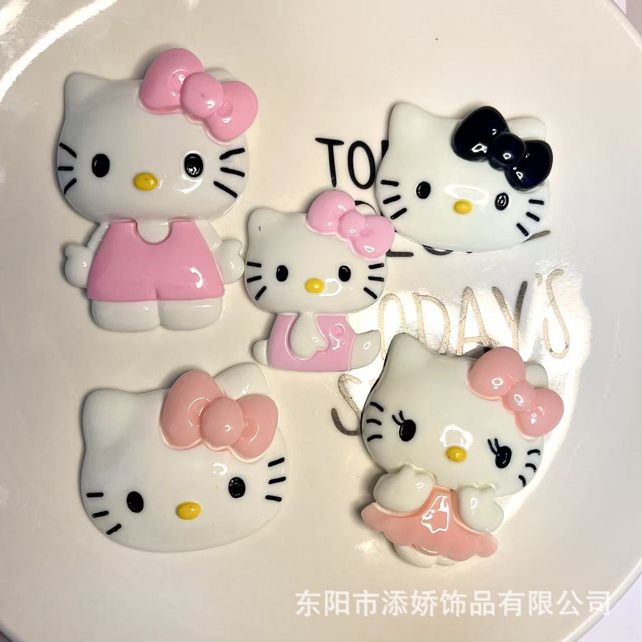 Hello kitty, (Оптовые продажи), большие мультяшные аксессуары, коробка для хранения, тапочки в стиле Crocs, декоративный аксессуар, DIY