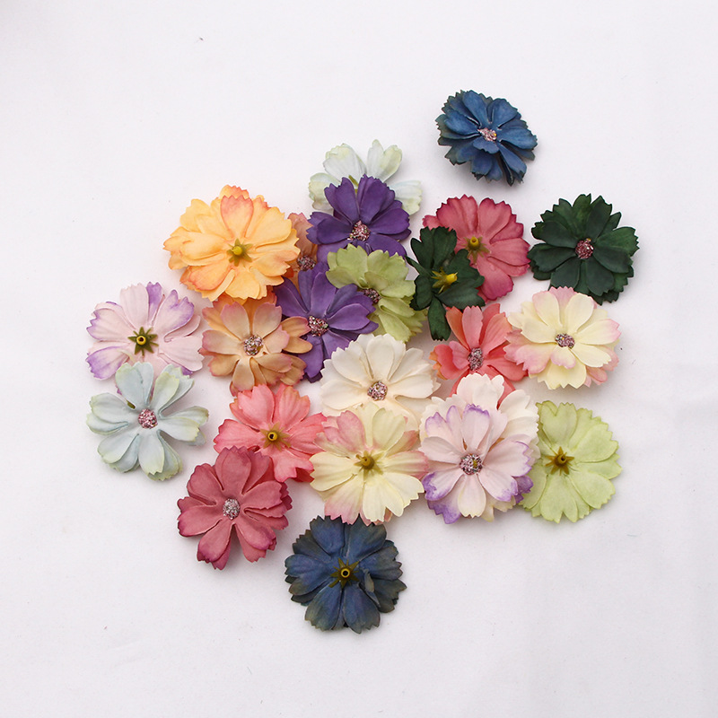 Звездный цветок DIY Simulation Silk Flower Head Hom