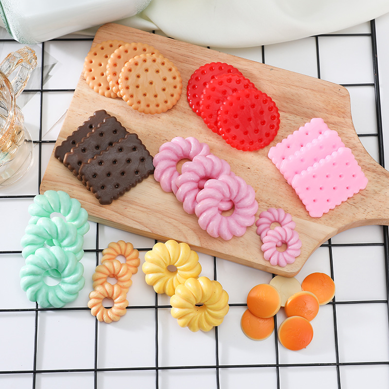 Реалистичный кремовый пончик, игра с едой с аксессуарами, DIY