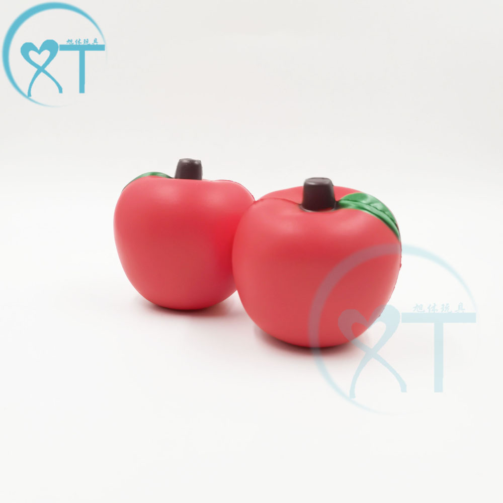 (Трансграничная торговля), apple, (Оптовые продажи), реалистичная полиуретановая поролоновая игрушка, антистресс, с печатью вашего логотипа