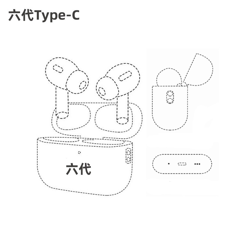 Type-c Bluetooth-наушники TWS хит дропшиппинг