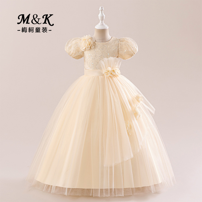 (Трансграничная торговля), платье, наряд маленькой принцессы, длинная юбка