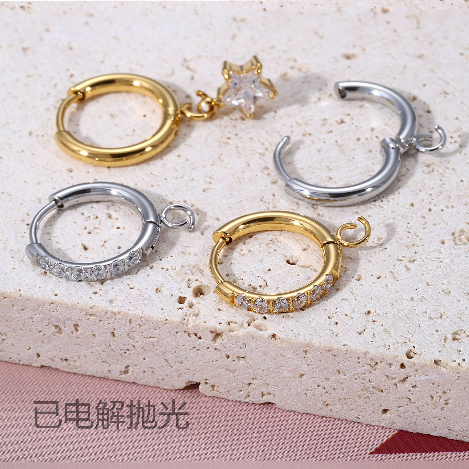 Серьги из нержавеющей стали с кисточками, аксессуар ручной работы, DIY