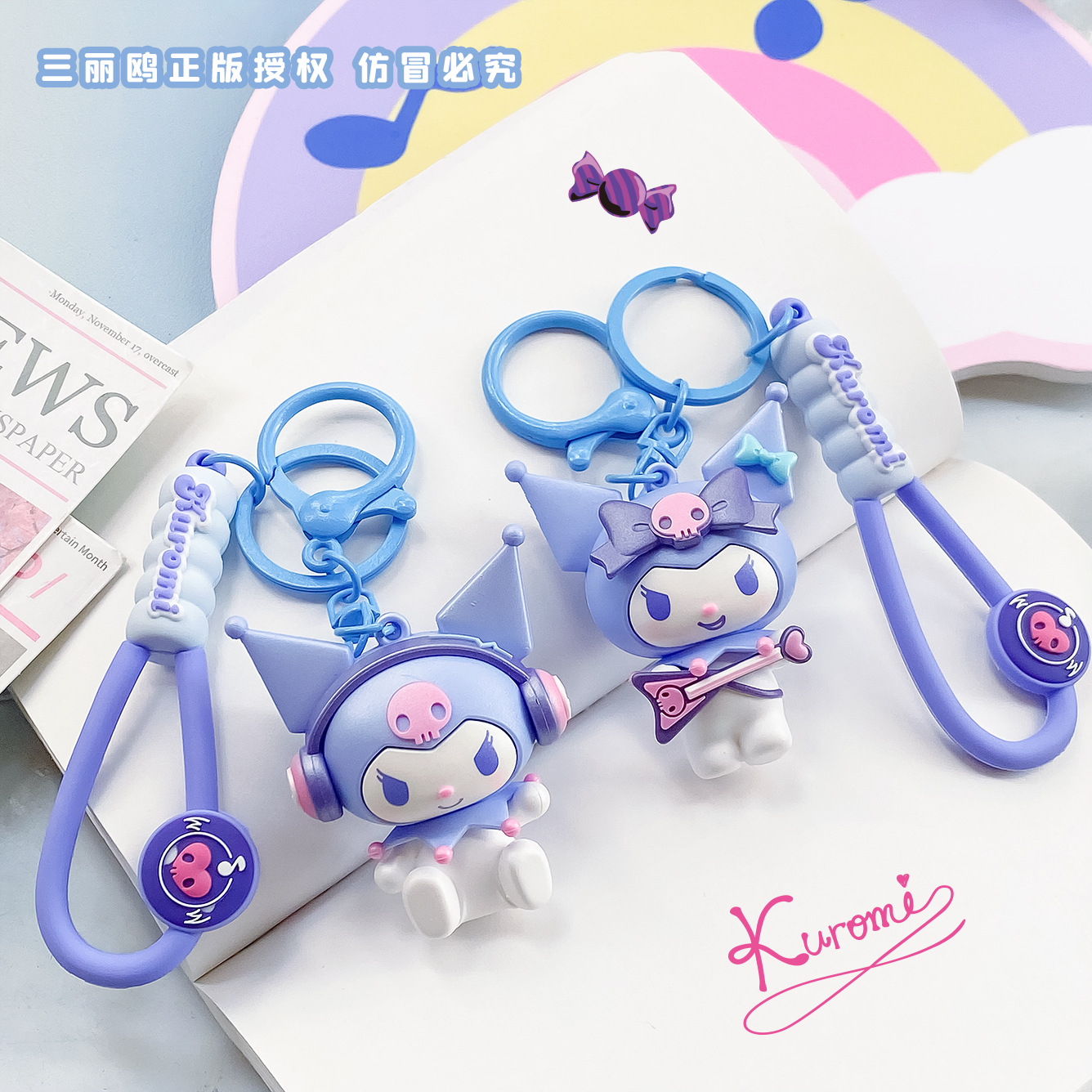 Sanrio, оригинальная подвеска, брелок, креативная мультяшная кукла, украшение на сумку