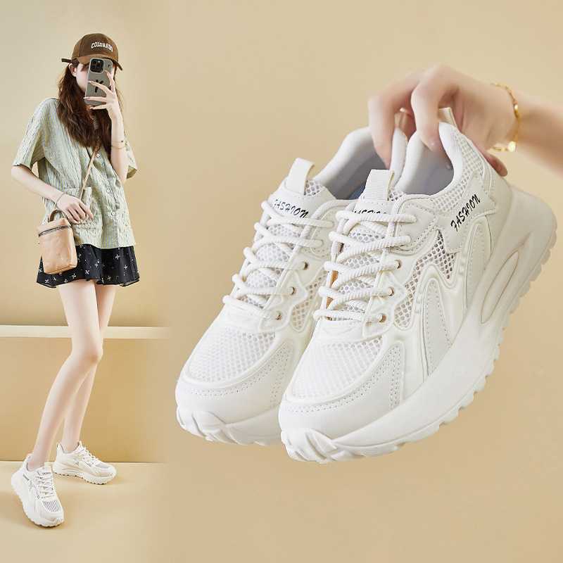 Включить корейскую версию New Dad Shoes для женщин 2025 Летние студенты.