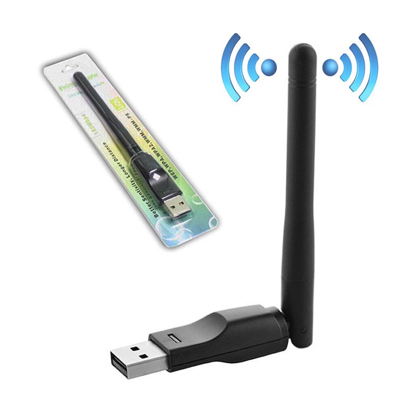 Spot 150M беспроводная сеть RT8188 Чип -карта USB Маленькая сетевая карта с антенной Wi -Fi -адаптером