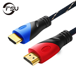 Заводская телевизионная линия подключения HDMI HD Line 4K 1.4 Версия 3D Двойной кабель с двойным компьютером TV High -Definition