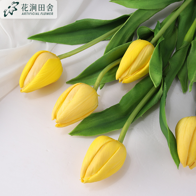 Симуляция цветок острый pu tulip nordic hom