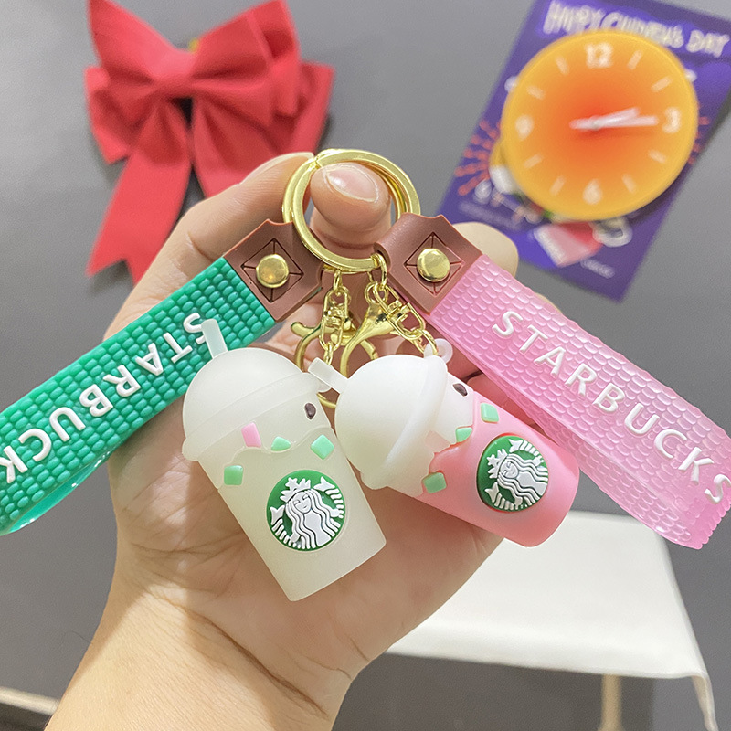 Starbucks, брелок для мороженого, подвеска, чайная чашка, кукла, украшение на сумку