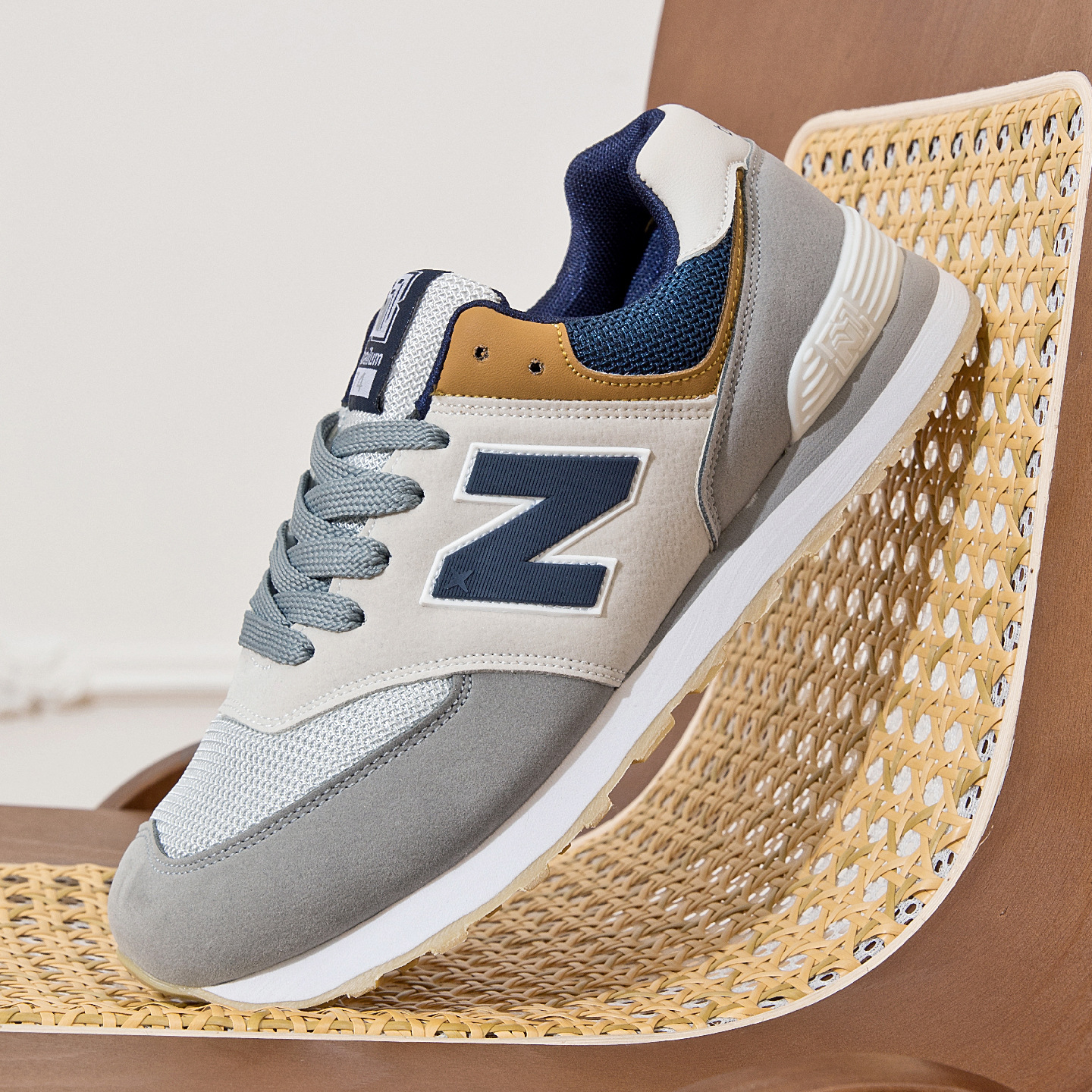 New balance, летние кроссовки, нескользящая резиновая модная повседневная обувь, коллекция 2025 года