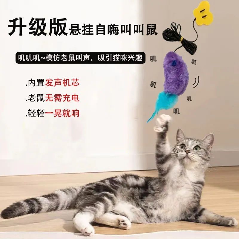 Игрушка, качели, издает звуки, кот, избавление от скуки, домашний питомец