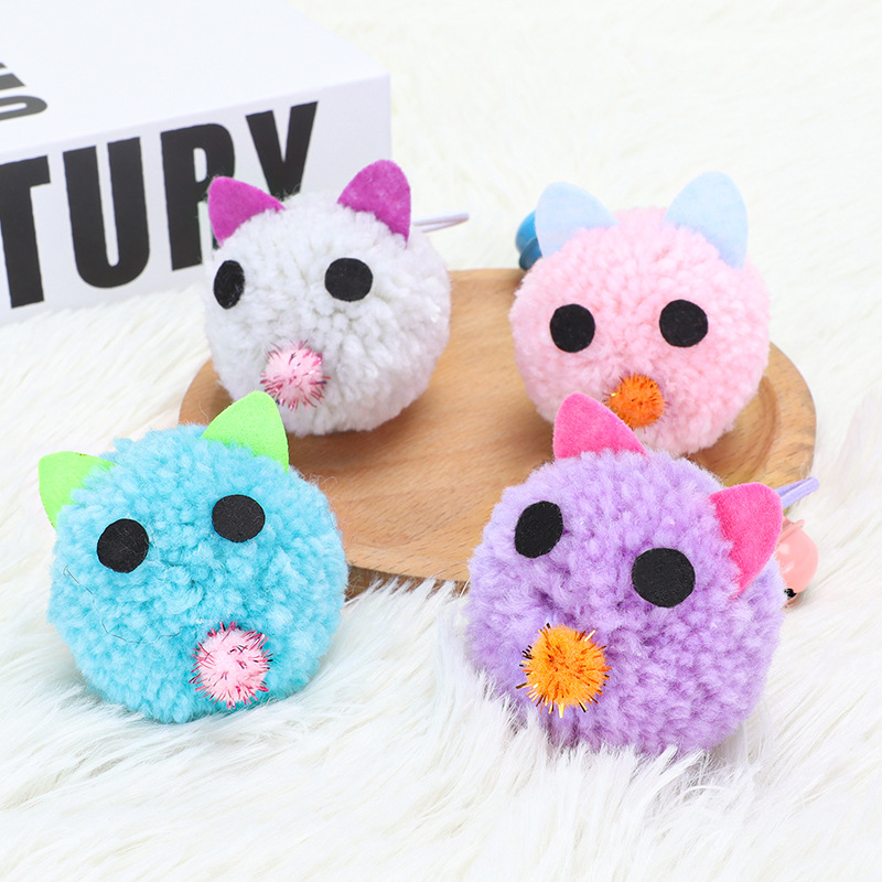 Игрушка, плюшевый колокольчик, новая коллекция, можно грызть, кот