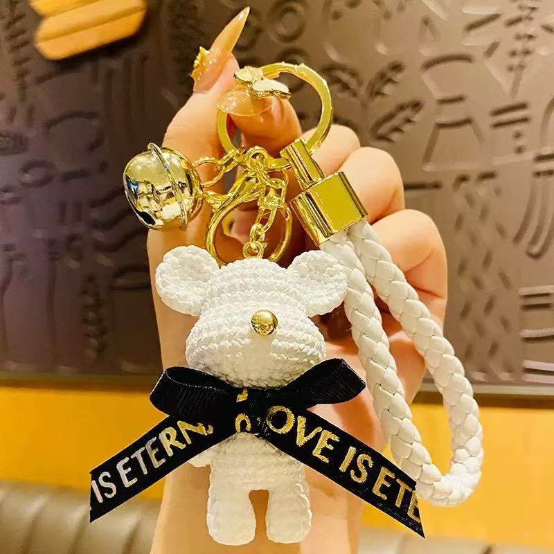 (Оптовые продажи), мультяшный трехмерный модный милый брелок, кукла, подвеска, с медвежатами, креативный подарок